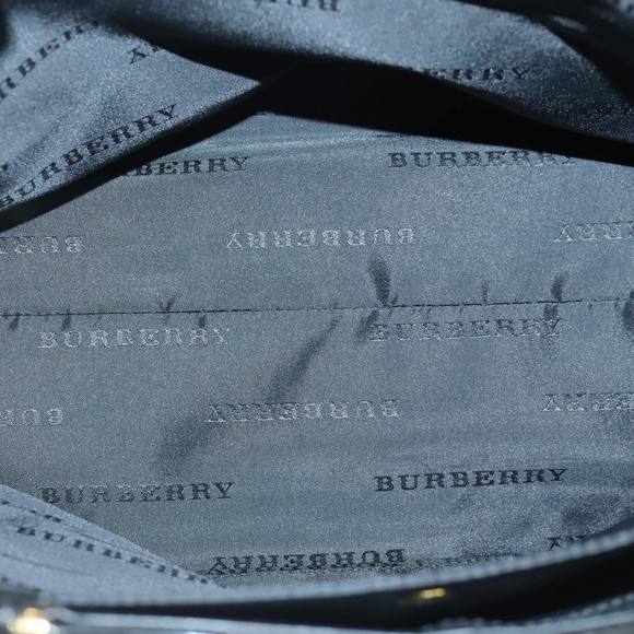 BURBERRY Hand Bag Wool Beige Gold Auth bs19268 - Picture 15 of 16